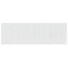 vidaXL Rideau en Dentelle Floral Blanc 245 x 1200 cm Polyester