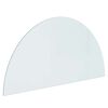 vidaXL Plaque en verre de chemin&eacute;e Transparent 1200 x 600 mm Verre