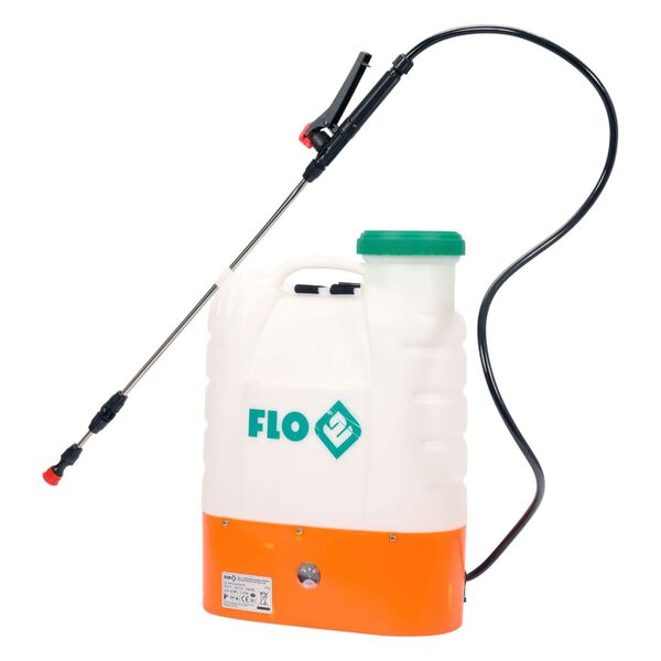 FLO Pulv&eacute;risateur &agrave; sac &agrave; dos sur batterie 16 L
