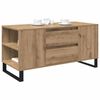 vidaXL Table basse Ch&ecirc;ne artisanal 102 x 44,5 x 50 cm