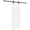 vidaXL Porte coulissante 73,5 x 198,5 cm Bois d'ing&eacute;nierie