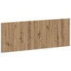 vidaXL T&ecirc;te de lit murale BREDA Ch&ecirc;ne artisanal Bois d'ing&eacute;nierie