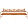 vidaXL Banc de jardin avec coussins 240 cm Bois solide d'acacia