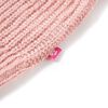 Gilet pull-over tricot&eacute; pour enfants rose clair 128