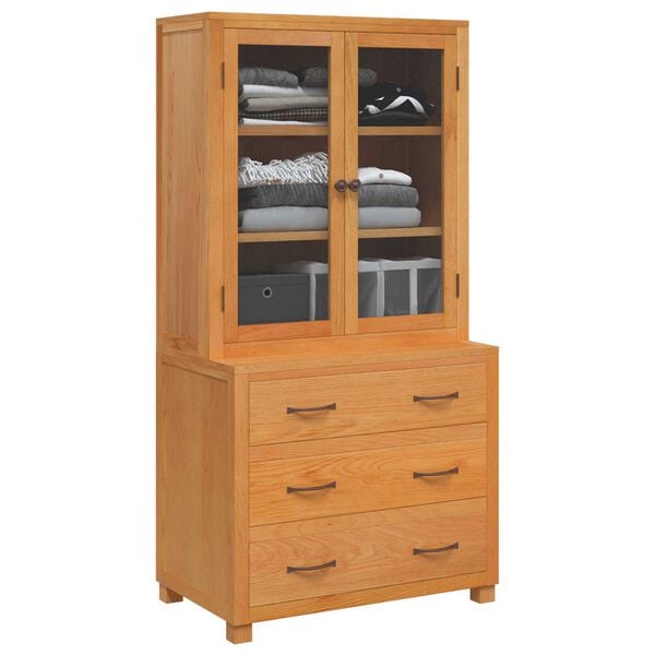 vidaXL Ensemble de meubles de rangement Marron Bois d'ing&eacute;nierie