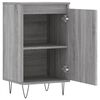 vidaXL Buffet sonoma gris 40x35x70 cm bois d'ing&eacute;nierie