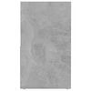 vidaXL Meuble TV Gris béton 149x30x52 cm Bois d'ingénierie