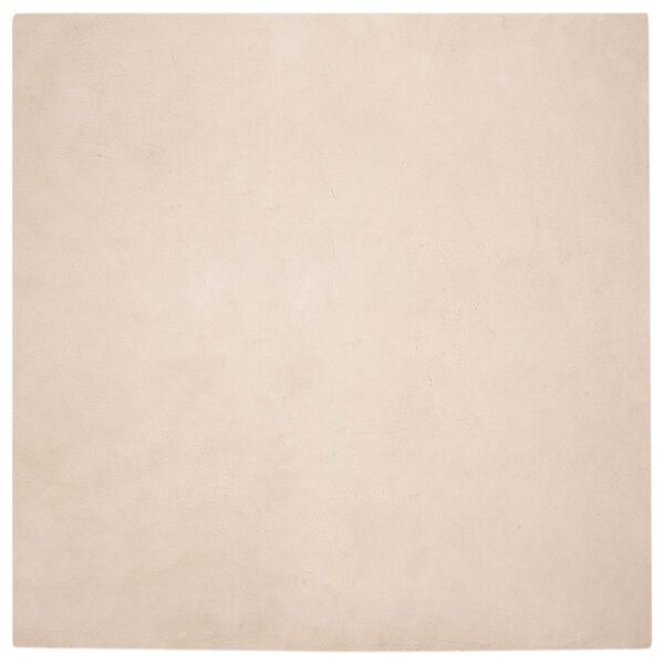 vidaXL Tapis en Fourrure Synth&eacute;tique de Lapin Olite Taupe 120 x 120 cm