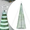 vidaXL Sapin de No&euml;l &agrave; LED 1028 LED blanc froid 403 cm
