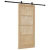 vidaXL Porte coulissante ORKDAL Naturel 86 x 198,5 cm