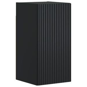 vidaXL Armoire murale de salle de bain ARNHEM Noir 30 x 31 x 59 cm