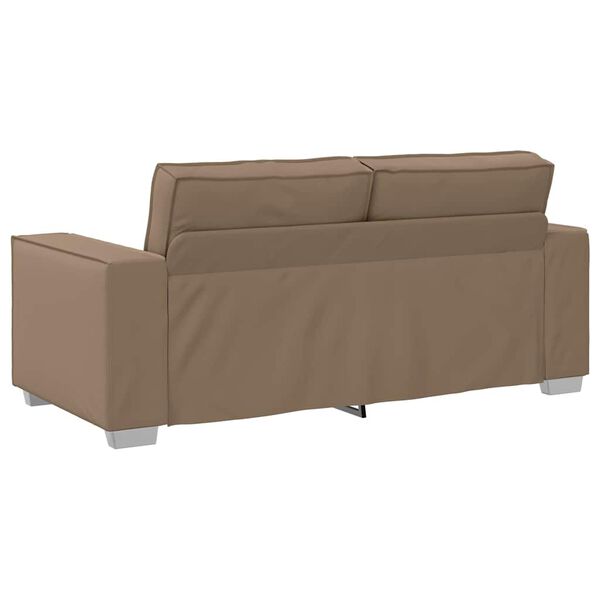 vidaXL Canapé Cappuccino 180 x 78 x 84 cm tissu