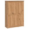 vidaXL Armoire PANAMA Miel 131,5 x 50 x 185 cm Bois de pin massif
