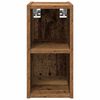 vidaXL Armoire suspendue avec stockage Bois ancien 20 x 29,5 x 40 cm