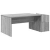 vidaXL Table basse Gris Sonoma 90 x 45 x 35 cm Bois d'ing&eacute;nierie