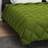 vidaXL Duvet d'hiver Vert 240 x 260 cm Microfibre