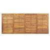 vidaXL Table de jardin et pieds en forme de U 200x90x75 cm bois acacia