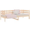 vidaXL Lit de jour sans matelas 80x200 cm bois de pin massif