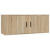 vidaXL Ensemble de meubles TV 3 pcs Ch&ecirc;ne sonoma Bois d'ing&eacute;nierie
