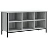 vidaXL Cabinet &agrave; chaussures Sonoma gris