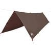 vidaXL B&acirc;che de camping marron 506x306 cm imperm&eacute;able