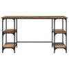 vidaXL Bureau Bois Ancien 140 x 50 x 75 cm Bois d'ing&eacute;nierie