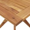 vidaXL Ensemble à manger de jardin 5 pcs Bois d'acacia solide