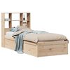 vidaXL Cadre de lit sans matelas 75x190 cm bois de pin massif