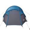 vidaXL Tente de camping tunnel 3 personnes bleu imperméable