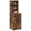 vidaXL Haut Armoire Ch&ecirc;ne fum&eacute; 40 x 40,5 x 135 cm Bois d'ing&eacute;nierie