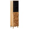 vidaXL Cabinet de salle de bain avec tiroir Marron 38 x 33,5 x 160 cm