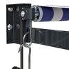 vidaXL Auvent r&eacute;tractable automatique bleu et blanc 3x2,5 m
