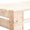 vidaXL Canap&eacute; d'angle palette de jardin bois de pin impr&eacute;gn&eacute;