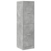 vidaXL Armoire d'apothicaire gris b&eacute;ton 40x41x144,5 cm bois ing&eacute;nierie