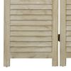 vidaXL Cloison de s&eacute;paration 5 panneaux 175x165 cm Bois de Paulownia