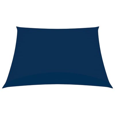 vidaXL Voile de parasol Tissu Oxford carré 3,6x3,6 m Bleu