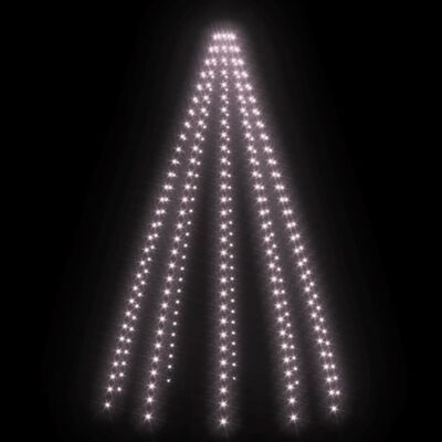 vidaXL Guirlande lumineuse filet d'arbre de Noël 300 LED 300 cm