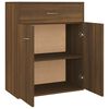 vidaXL Buffet Chêne marron 60x30x75 cm Bois d'ingénierie
