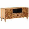 vidaXL Armoires de rangement avec tiroir Marron 105 x 33,5 x 46 cm