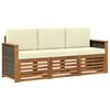 vidaXL Ensembles de canap&eacute;s 3 pc Bois d'Acacia Massif