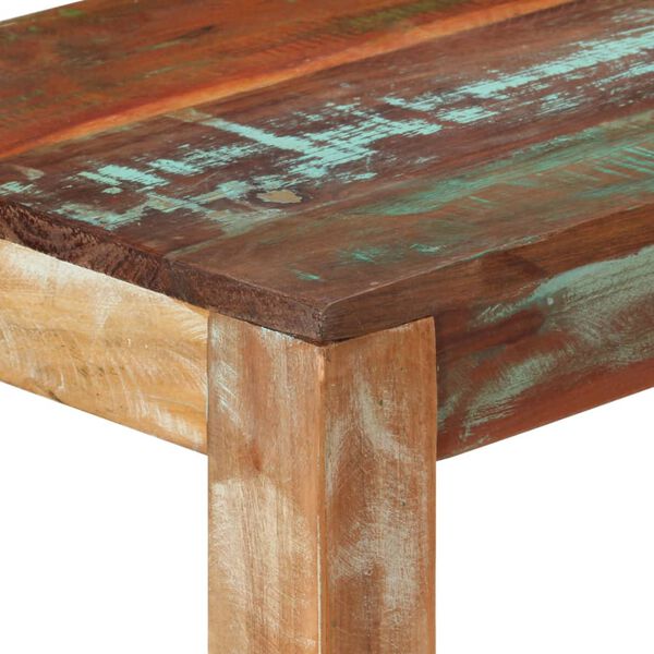 vidaXL Table console 110x35x76 cm Bois de r&eacute;cup&eacute;ration massif