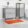 vidaXL Tapis de bain antid&eacute;rapant Orange 50 x 80 cm PP