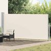vidaXL Auvent lat&eacute;ral r&eacute;tractable 160 x 500 cm Cr&egrave;me