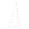 vidaXL Arbre de No&euml;l en m&eacute;tal KUOPIO 180 cm Acier Blanc