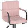 vidaXL Tabouret de bar Rose Velours