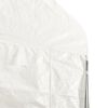 vidaXL Belv&eacute;d&egrave;re avec toit blanc 6,69x4,08x3,22 m poly&eacute;thyl&egrave;ne