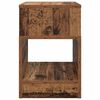 vidaXL Table d'appoint Bois ancien 30,5 x 30 x 45 cm Bois d'ing&eacute;nierie