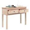 vidaXL Table console 100x35x75 cm Bois massif de pin