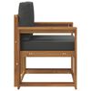 vidaXL Canap&eacute; d&rsquo;ext&eacute;rieur Bois d'acacia massif et polyester Naturel