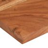 vidaXL Dessus de table 50x20x2,5 cm rectangulaire bois massif d'acacia
